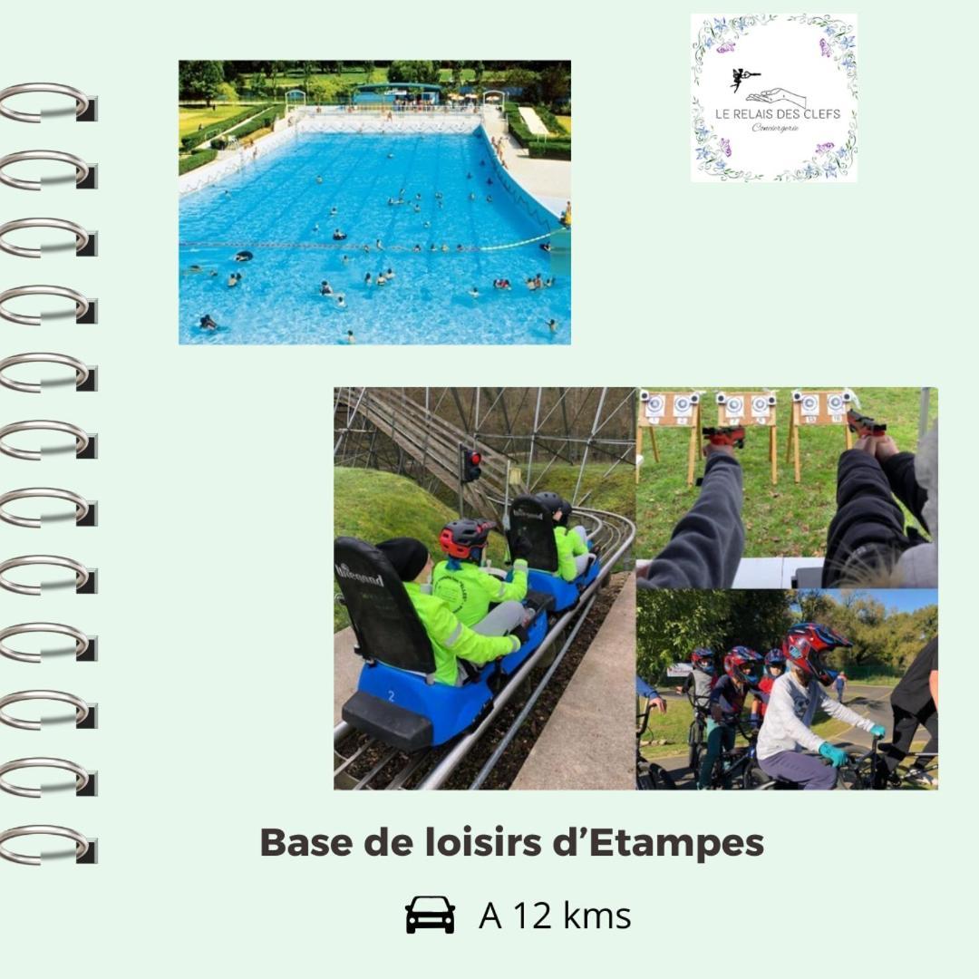 Valpuiseaux Le Relais Des Clefs - Au Calme Du Gatinais - Escapade A Deux - Terrasse Privee - Wifi - Offre Romantique Sur Demande מראה חיצוני תמונה